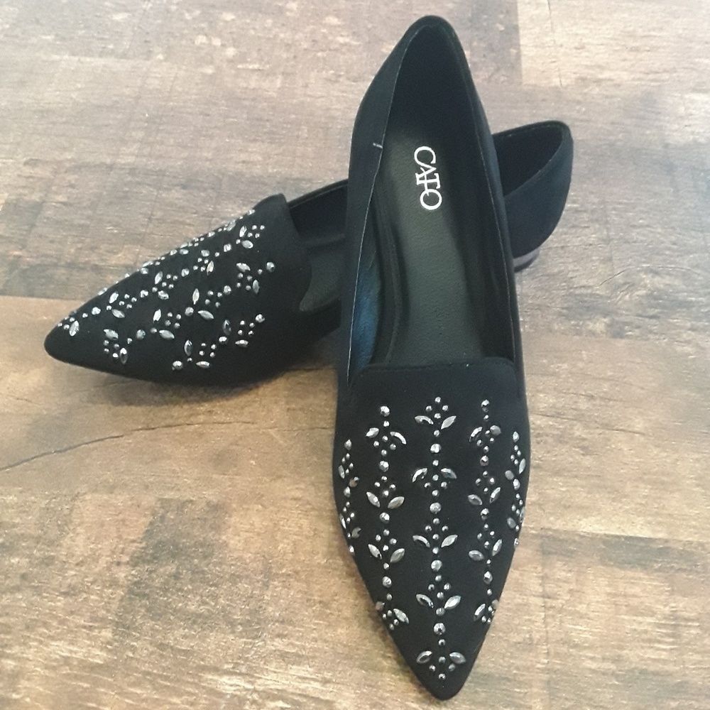 Cato fashion black shoes women New size 7M